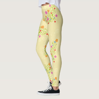 Blomdekor 1 Leggings