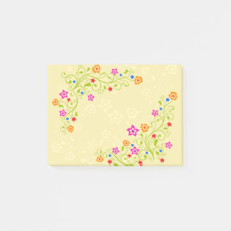 Blomdekor 1 post-it block
