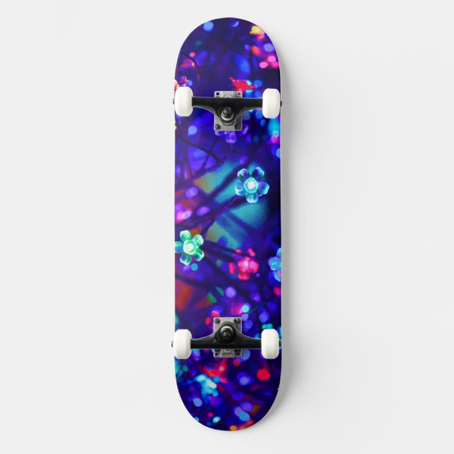 Blomdekor 76 Skateboard (Framsida)