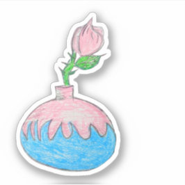 blomdekordetikett klistermärken