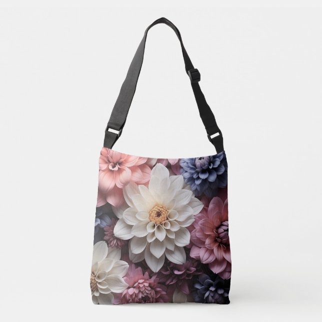 Blomdesign Axelväska (Framsida)
