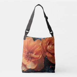 Blomdesign Axelväska