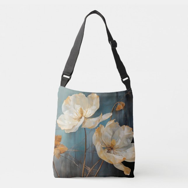 Blomdesign Axelväska (Framsida)