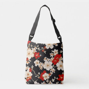 Blomdesign Axelväska