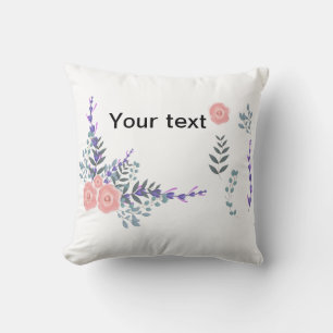 Blomdesign Kudde