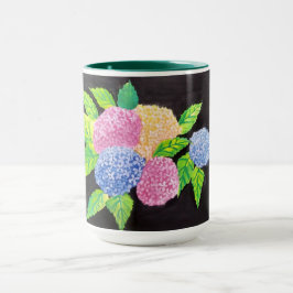 Blomdesign mugg av Rashmi