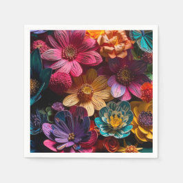 Blomdesign Pappersservett