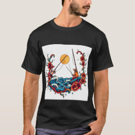Blomdesign T Shirt