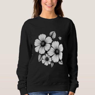 Blomdesigna kvinnor... Basic Sweatshirt. T Shirt