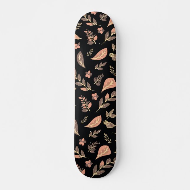 Blomdesignserie Mini Skateboard Bräda 18,5 Cm (Framsida)