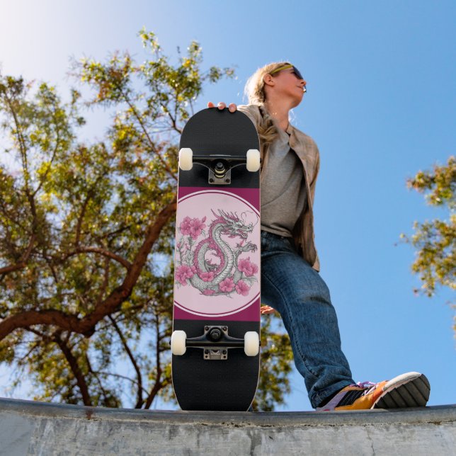 Blomdrakmeny Skateboard (Utomhus 1)