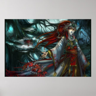 Blomdrottning Poster