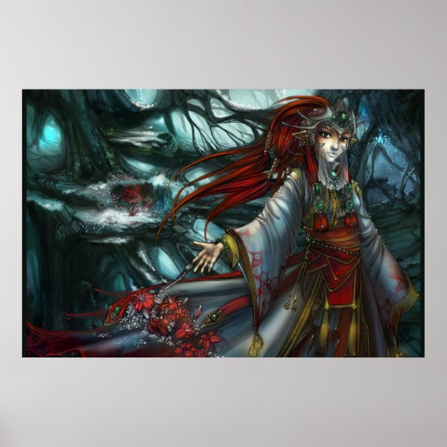 Blomdrottning Poster (Framsidan)