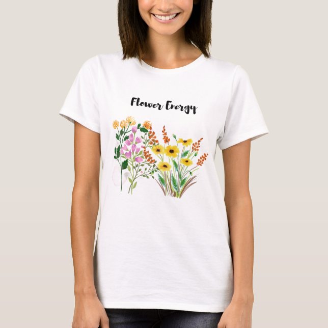 Blomenergi Dam T-Shirt (Framsida)