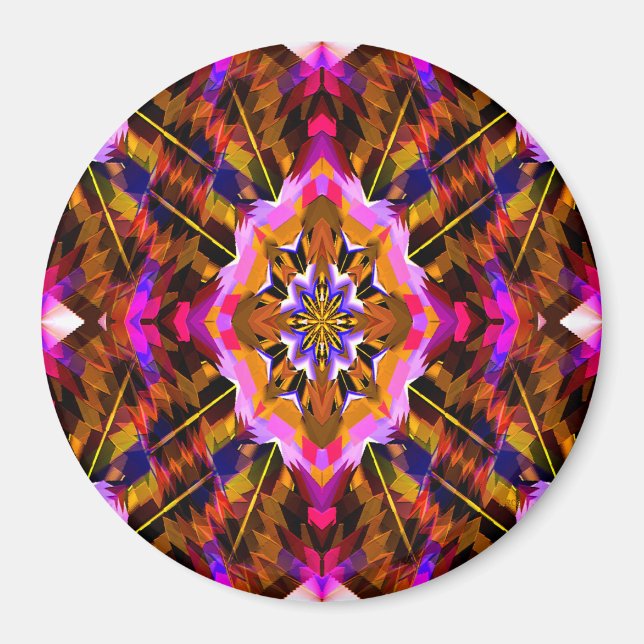 Blomens hjul.. magnet (Framsidan)