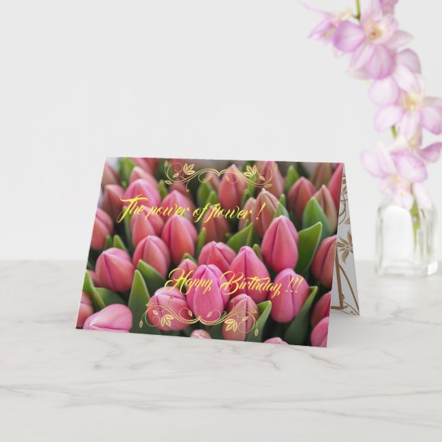 Blomens kraft kort (Orkide)