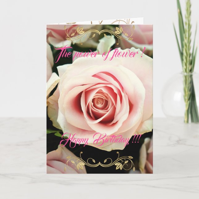 Blomens kraft kort (Framsida)