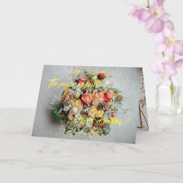 Blomens kraft kort (Orkide)