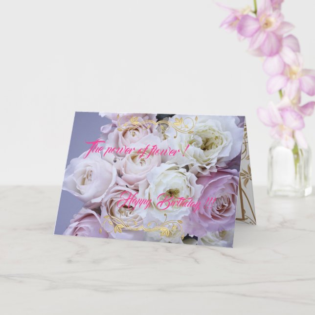 Blomens kraft kort (Orkide)