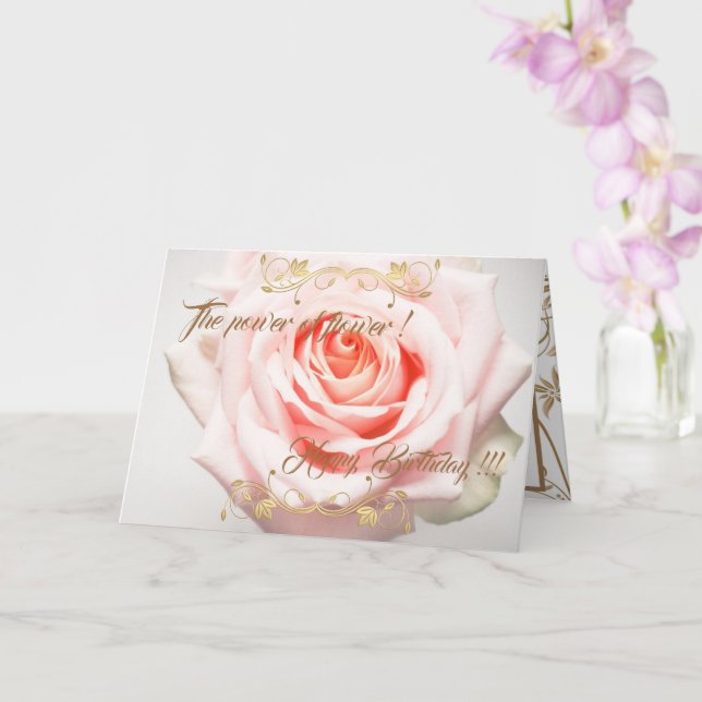 Blomens kraft kort (Orkide)