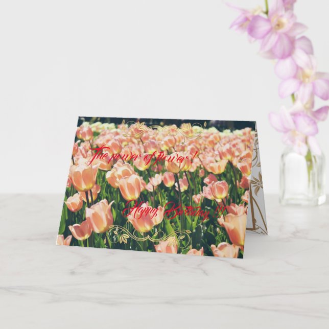 Blomens kraft kort (Orkide)