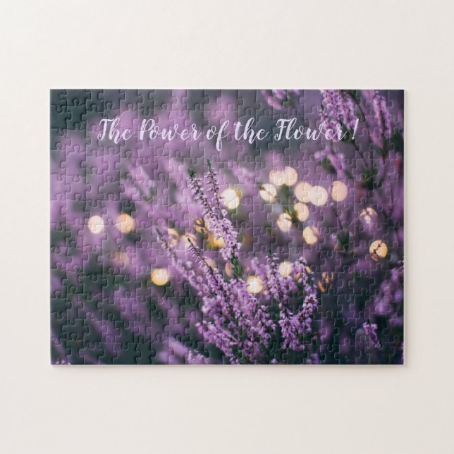 Blomens kraft pussel (Horisontell)