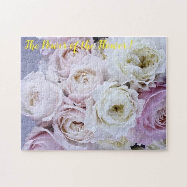 Blomens kraft pussel (Horisontell)