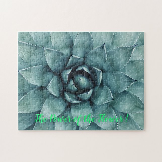 Blomens kraft pussel (Horisontell)