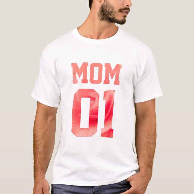 Blomfamilj - Mamma 01 T Shirt (Framsida)
