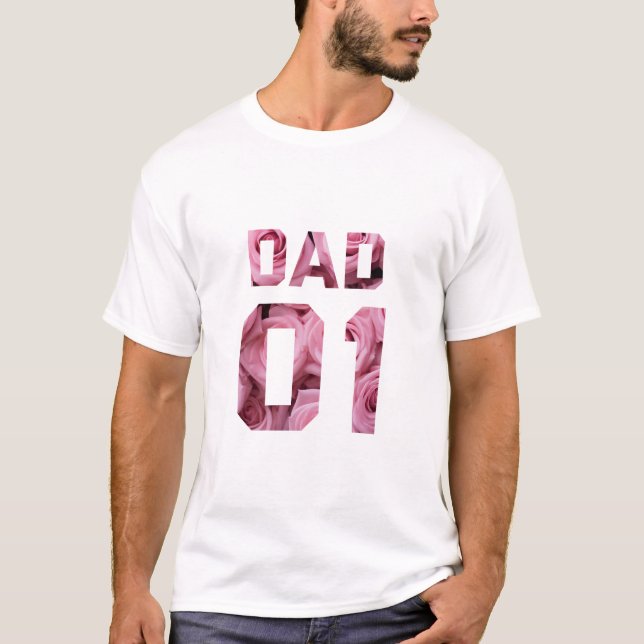 Blomfamiljen - Pappa 01 T Shirt (Framsida)