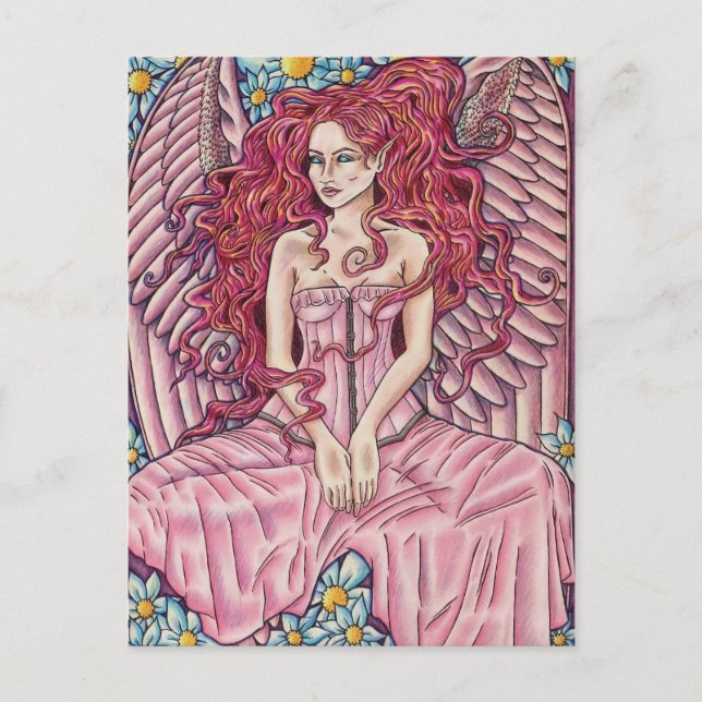 Blomfetma Vykort (Framsida)