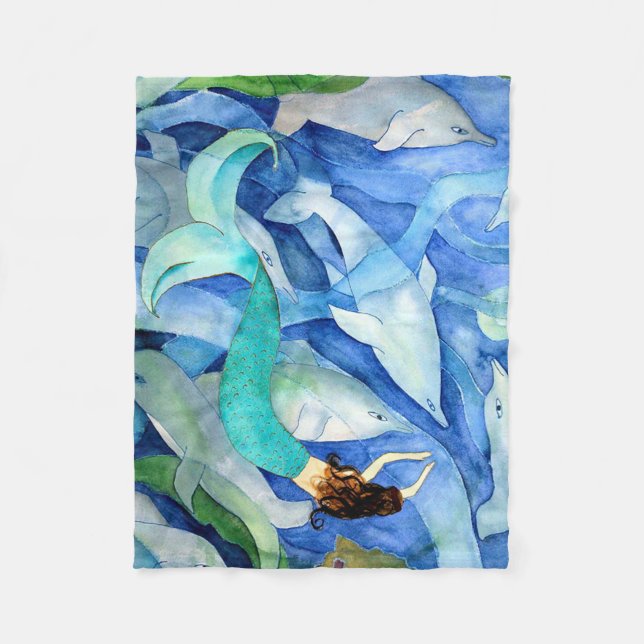 Blomfetter och filt från sjöjungfru party (Framsidan)