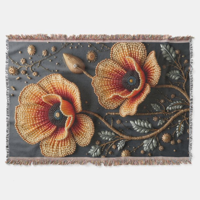 Blomfilt Filt (Framsidan)