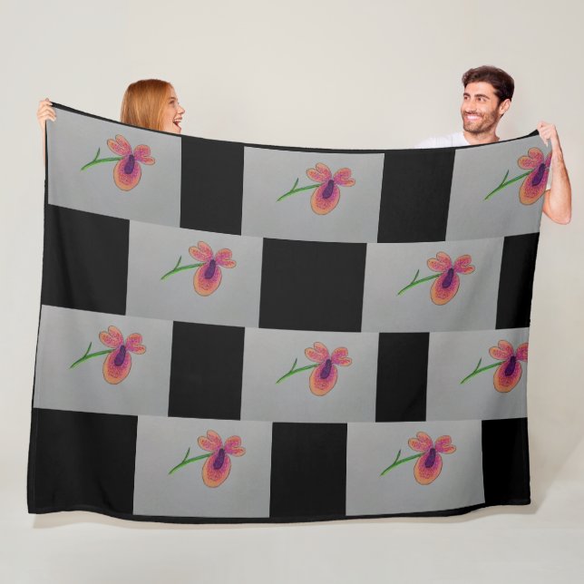 blomfilt fleecefilt (På plats)