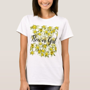 Blomflicka Gula Narcisser T-Shirt