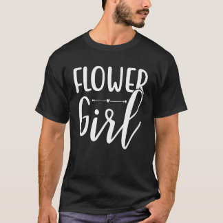 Blomflicka Matchande Sjungande Möhippa Bröllop Pa T Shirt