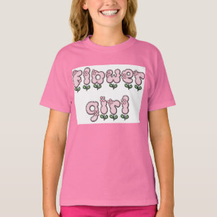 Blomflicka t-shirt