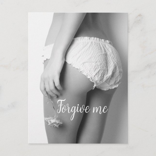 Blomflicka tryck vykort (Framsida)