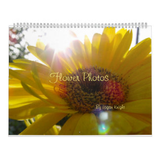 Blomfotografier för Anytime Calendar Kalender