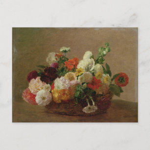 Blomfri stillastående vykort