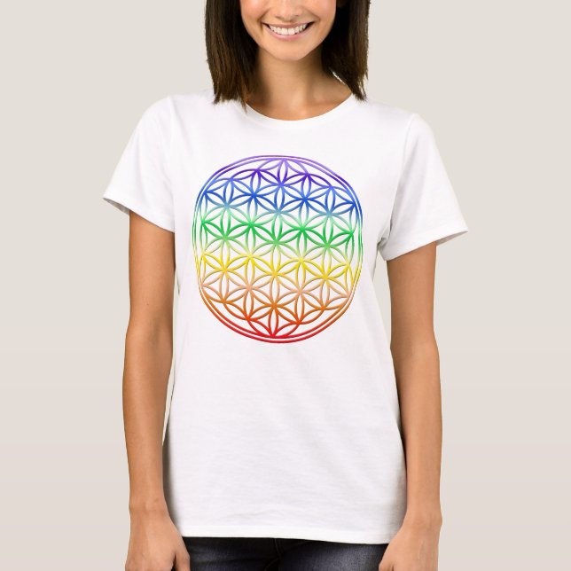 Blomfritt från Life Flowy Top T-shirt (Framsida)