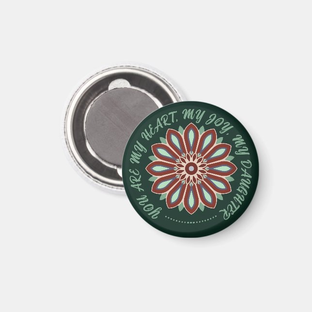 blomgåva magnet (Front/Back)