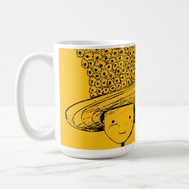 Blomhatt Kaffemugg (Vänster)