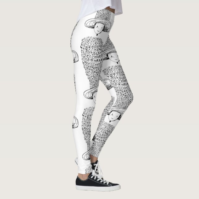 Blomhatt Leggings (Höger)