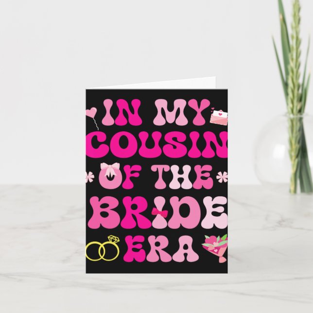 Blomhjärtan Bröllop Giftermål i min kusin vid Kort (Framsida)