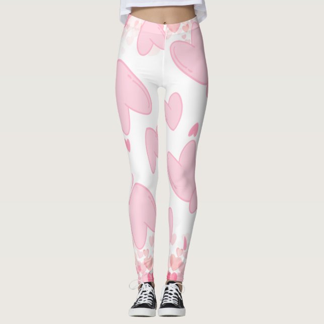 BLOMHJÄRTSTJÄNSTER LEGGINGS (Framsida)