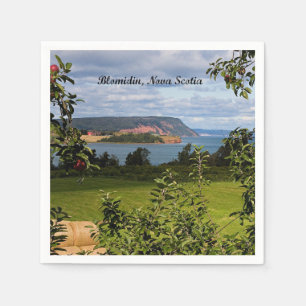 Blomidin, Nova Scotia, Kanada Pappersservett