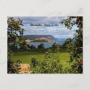 Blomidin, Nova Scotia, Kanada Vykort