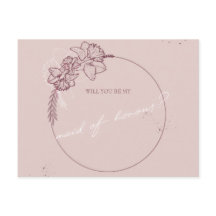 Blomillustrationen är min maid of honor