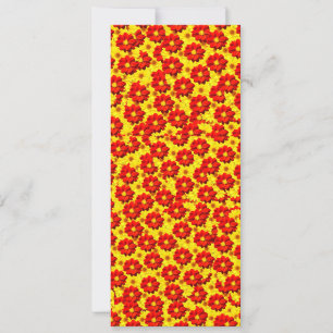 Blomkål av röd och gult